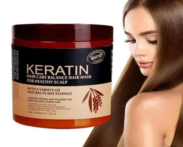 Keratin Hair Care Balance Hair Mask & Treatment For Healthy Scalp 500 ML - Image 4