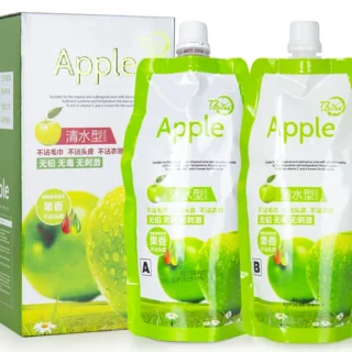 Apple Hair Color 96 Ammonia Free For Man and Woman 500mlx2
